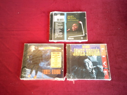 JAMES  BROWN   COLLECTION DE 3 CD ALBUM  + 1 CD SINGLE - Colecciones Completas