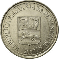 Monnaie, Venezuela, 50 Centimos, 2007, Maracay, TTB, Nickel Plated Steel, KM:92 - Venezuela