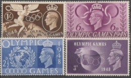 1948 LONDON  OLYMPIC  MNH STAMP SET FROM GREAT BRITAIN - Estate 1948: Londra