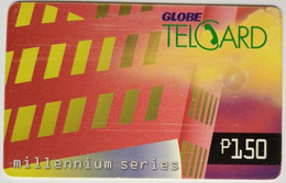 Philippines Globe Telecom 150 Peso Chip Card " Millennium Series - Sky " - Filipinas