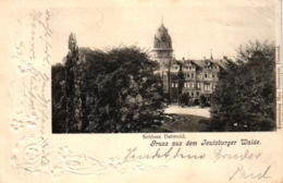 Detmold, Schloß Detmold, Prägekarte, 1903 - Detmold