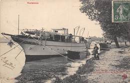 92-SURESNES-LES YACHTS PRES DU BARRRAGE , LE LONG DU BOIS DE BOULOGNE - Suresnes