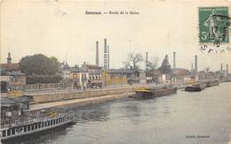 92-SURESNES-BORDS DE LA SEINE ( VOIR PENICHES ) - Suresnes