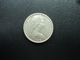 NOUVELLE ZÉLANDE : 5 CENTS   1975   KM 34.1     SUP - Nueva Zelanda