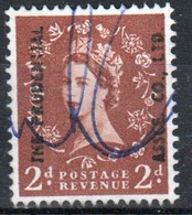 GB Queen Elizabeth Wilding Commercial Overprint Cinderella Stamp. - Cinderellas