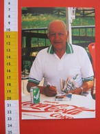 CA.16 ITALIA CARD - 1992 SPORT CICLISMO GINO BARTALI SPRITE COCA COLA GIRO D'ITALIA BICI GAZZETTA GIORNALE ROSA - Personalità Sportive