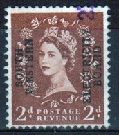 GB Queen Elizabeth Wilding Commercial Overprint Cinderella Stamp. - Cinderellas