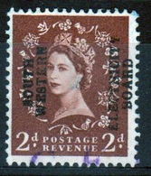 GB Queen Elizabeth Wilding Commercial Overprint Cinderella Stamp. - Cinderellas