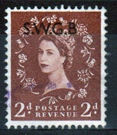 GB Queen Elizabeth Wilding Commercial Overprint Cinderella Stamp. - Cinderellas