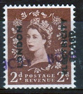 GB Queen Elizabeth Wilding Commercial Overprint Cinderella Stamp. - Cinderellas