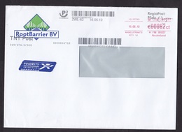 Netherlands: Cover To Germany, 2012, Meter Cancel, Via TNT & Local Private Service RegioPost Pfalz (traces Of Use) - Covers & Documents