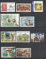 TEN AT A TIME - WORLDWIDE - LOT OF 10 DIFFERENT 10  - POSTALLY USED OBLITERE GESTEMPELT USADO - Vrac (max 999 Timbres)