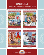Z08 TG190134a TOGO 2019 AIDS In Togo MNH ** Postfrisch - Togo (1960-...)