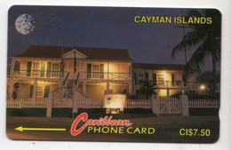 CAYMAN ISLANDS CABLE & WIRELESS REF MV Cards CAY-6C 1993 7,5$  CN : 6CCIC MUSEUM AT NIGHT - Kaaimaneilanden