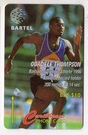 BARBADES CABLE & WIRELESS REF MV Cards BAR-125B Defense Force Band 10$ 1997 CN 125CBDB Obadele Thomson - Barbados (Barbuda)