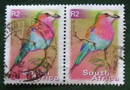 R2 Flora And Fauna Lilac-breasted Roller Bird Vogel  2000 Mi 1304 Y&T - Used Gebruikt Oblitere SUD SOUTH AFRICA RSA - Used Stamps