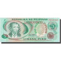 Billet, Philippines, 5 Piso, KM:160d, NEUF - Philippines