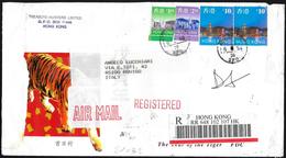 Hong Kong: Raccomandata, Registered, Recommandé - Storia Postale