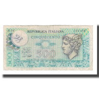 Billet, Italie, 500 Lire, 1974, 1974-02-14, KM:94, TB+ - 500 Liras