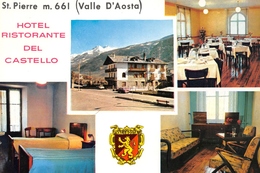 Italie - SAINT-PIERRE - Valle D'Aosta - Hotel Ristorante Del Castello - Blason - Sonstige & Ohne Zuordnung