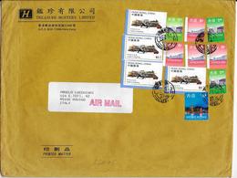 Hong Kong: Lettera, Letter, Lettre - Covers & Documents