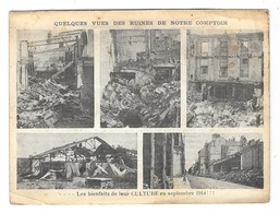 REIMS (51) Publicité Comptoir De L'Industrie LAURENT Et CARREE Guerre 1914-18 - Reims