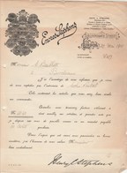 Royaume Uni Facture Lettre Illustrée 27/5/1915 HENRY C STEPHENS Encres STEPHENS  LONDON - Regno Unito