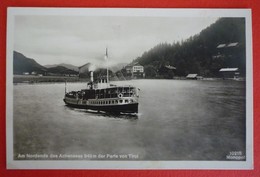 ACHENSEE , TIROL - DAMPFSCHIFF - Steamers