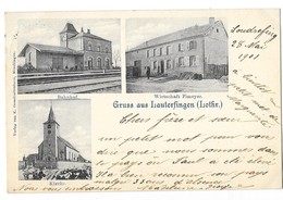 LOUDREFING LAUTERFINGEN (57) Carte Gruss à 3 Vues - Otros & Sin Clasificación