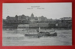 BUDAPEST - DONAU DAMPFER - Steamers