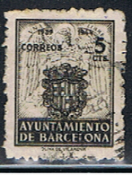 (3 E 195) ESPAÑA  // BARCELONA //  // EDIFIL 59 // Y&T 73 // 1944 - Barcelona