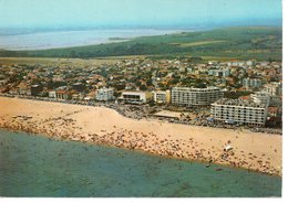 CANET PLAGE - VUE AÉRIENNE SUR LA STATION ET SA BELLE PLAGE - Canet En Roussillon