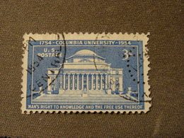 USA  ETATS-UNIS  PERFORE PERFIN  1954 - Perforados