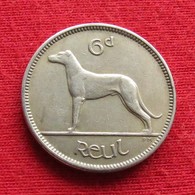 Ireland 6 Pence 1955 KM# 13a *V2  Irlanda Irlande - Irlanda