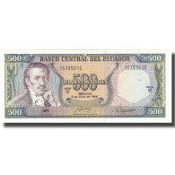 Billet, Équateur, 500 Sucres, 1988, 1988-06-08, KM:124a, SPL+ - Equateur