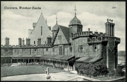 Ref 1278 - Early Postcard - Cloisters Windsor Castle - Berkshire - Windsor Castle