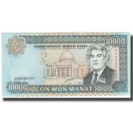 Billet, Turkmanistan, 10,000 Manat, 2000, 2000, KM:10, NEUF - Turkmenistán