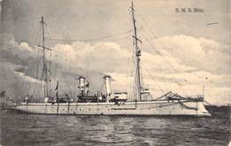 S.M.S.  " Blitz "  Marine Schiffspost 1915 - Guerre