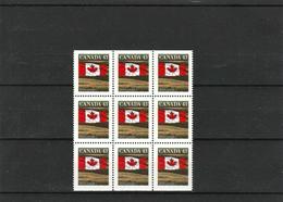 Canada -1992- Michel # 1338 A+D - Block Of 9 - MNH (**) - Einzelmarken