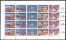 GRIECHENLAND 1988 Mi-Nr. 1687/91 Kleinbogen ** MNH - Blocks & Sheetlets