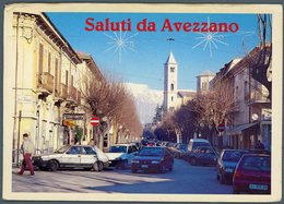 °°° Cartolina N. 43 Avezzano Saluti Da Avezzano Viaggiata °°° - Avezzano