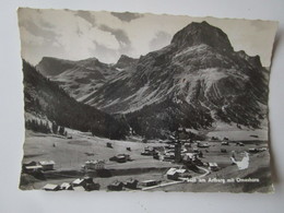 Lech Am Arlberg Mit Omeshorn. Photo Schmidt Postmarked 1956 - ATTENTION: Small Abrasion On Lower Right Corner - Lech