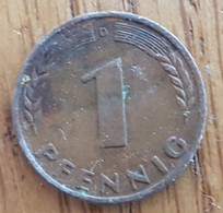 Germany Deutschland   1 Pfennig 1950 D - 1 Pfennig