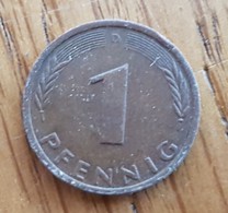 Germany Deutschland   1 Pfennig 1977 D - 1 Pfennig