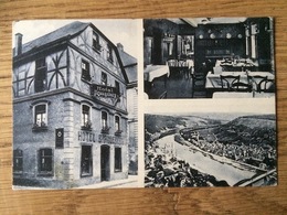 Reich, Traben-Trarbach 1930 Hotel Brauneberg, 'Heilende Therme Feuriger Wein Burgen + Berge Laden Dich Ein' - Traben-Trarbach