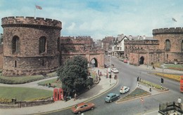 Postcard Law Courts And English Street Carlisle [ Ford Cortina Mark 3 In Foreground ] My Ref  B12904 - Carlisle