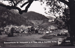 Austria PPC Sommerfische Gr. Hollenstein A. D. Ybbs HOLLENSTEIN A. D. YBBS 1955 Echte Real Photo Véritable (2 Scans) - Hollabrunn