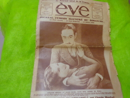 Eve N°489 Du 20 /4/ 1930 - Other & Unclassified