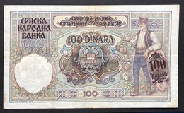 Serbia 100 Dinar 1941 - Serbie