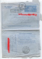 1950 "Enveloppe-lettre"  Gent -> Autriche - Enveloppes-lettres